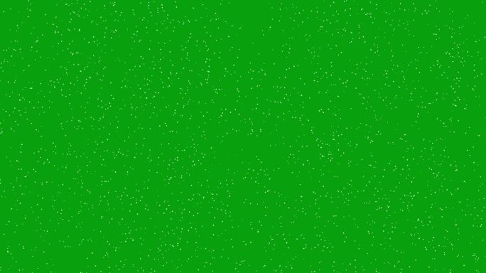 粉尘颗粒绿屏运动图形
