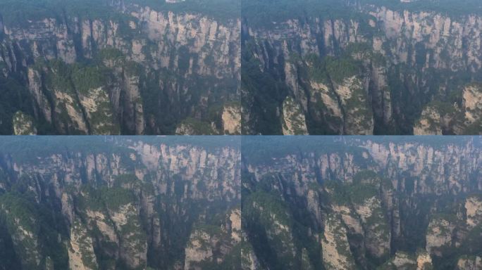 4K-Log-航拍高山峻岭、奇峰秀丽