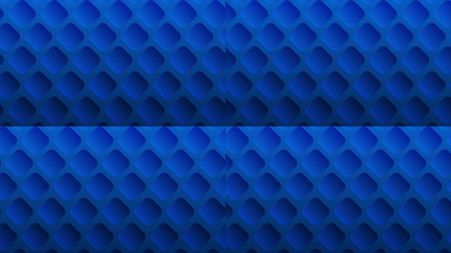 双色调皇家蓝和黑色几何正方形形状最小的背景