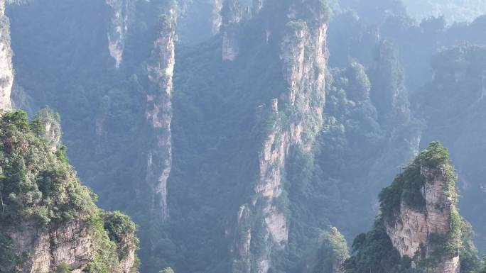 4K-Log-航拍高山峻岭、奇峰秀丽