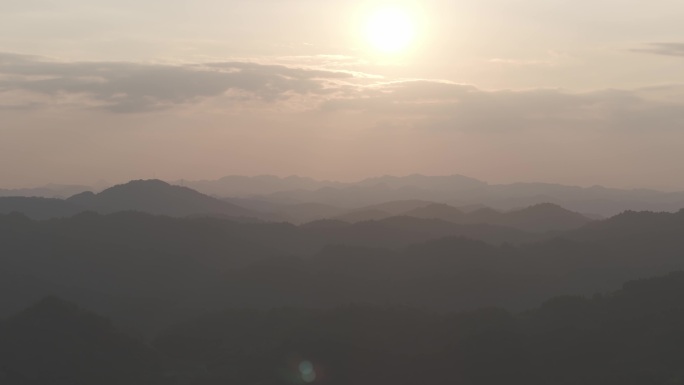 大气自然风光意境水墨山河