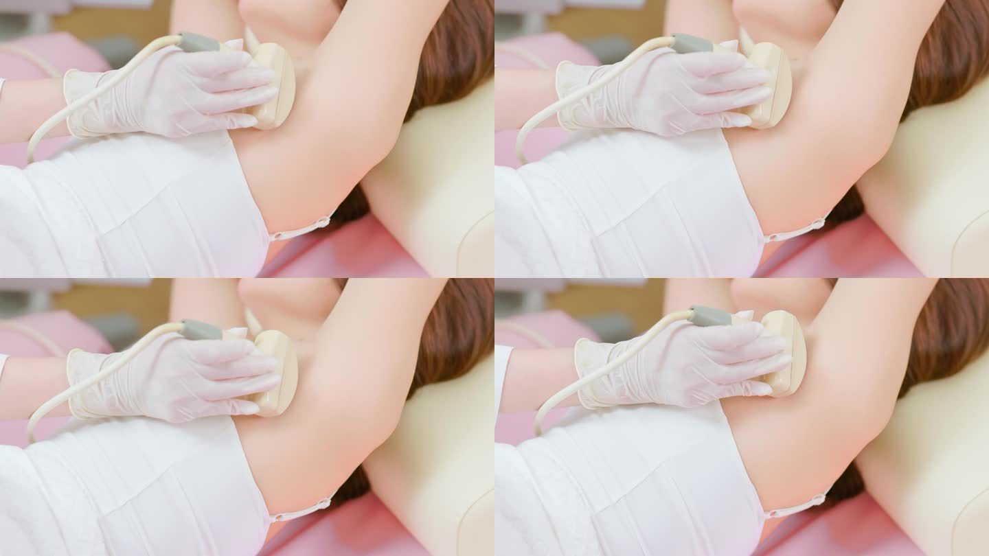 女性腋下超声检查腋下超声检查