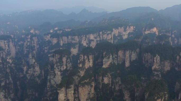 4K-Log-航拍高山峻岭、奇峰秀丽