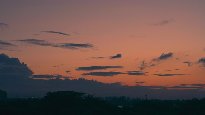 天空&黄昏延时视频