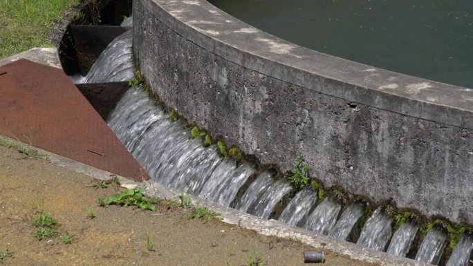 日本秋田市Misato的农业用循环水箱改道