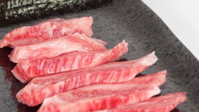 中内卡尔比日本牛肉和牛肋肉
