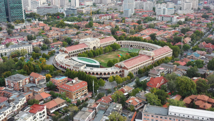 天津五大道秋景