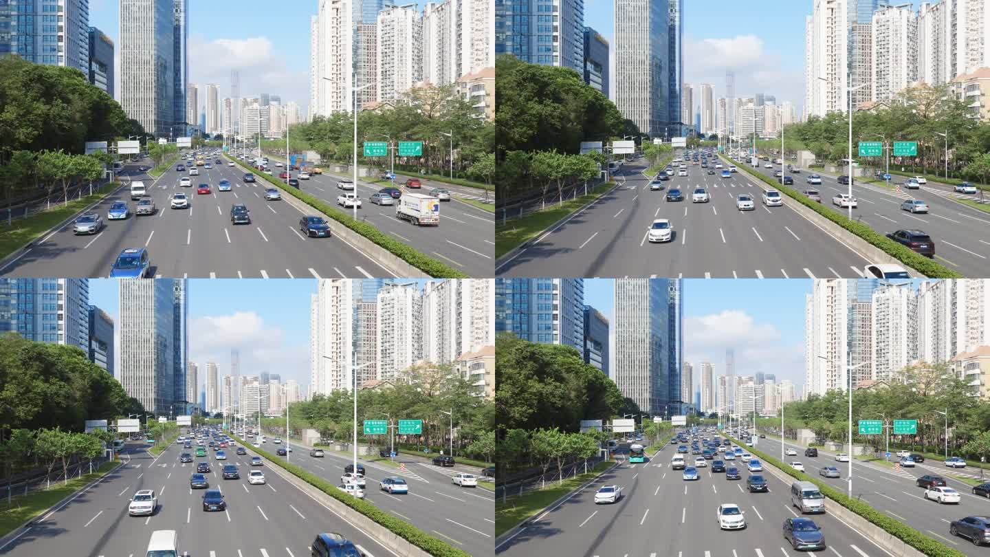 深圳城市主干道交通概念