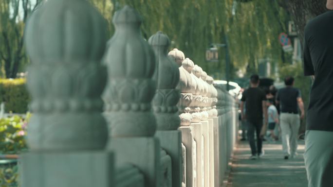 北京城市古建筑骑行打卡旅游
