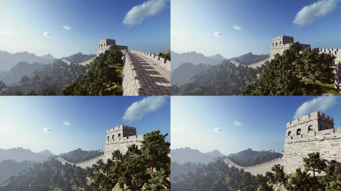 4K北京万里长城