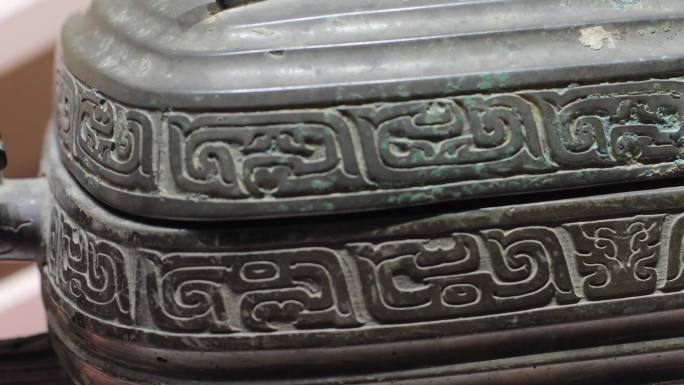 古代青铜器细节纹路