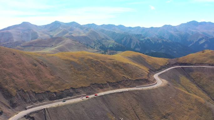 新疆西藏自驾游车队航拍【4K】