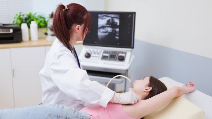 女性淋巴超声检查透视医疗器械医疗