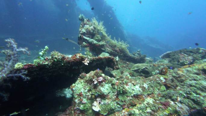 巴厘岛沉船遗迹