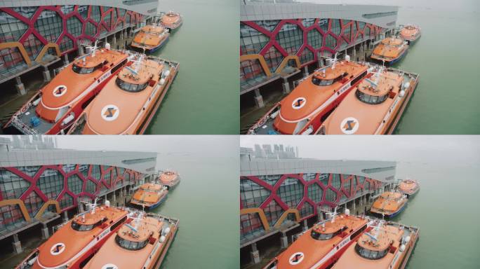 深圳航运停放港口