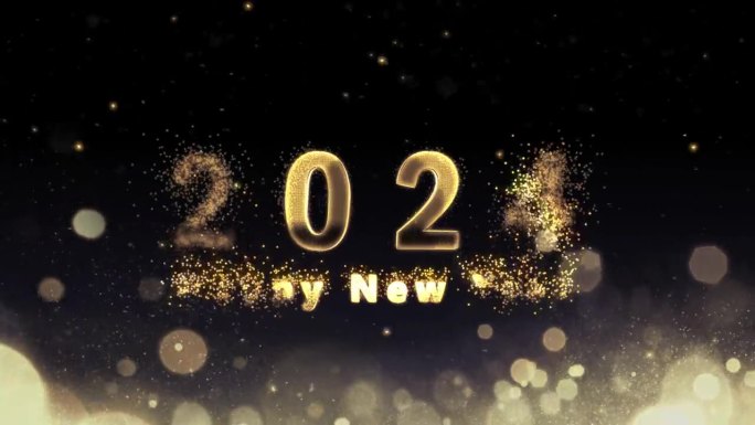 2024年新年，2024年新年祝福，图文并收，金光闪闪