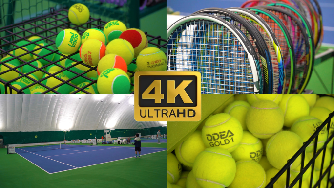 【4K】网球训练 网球比赛