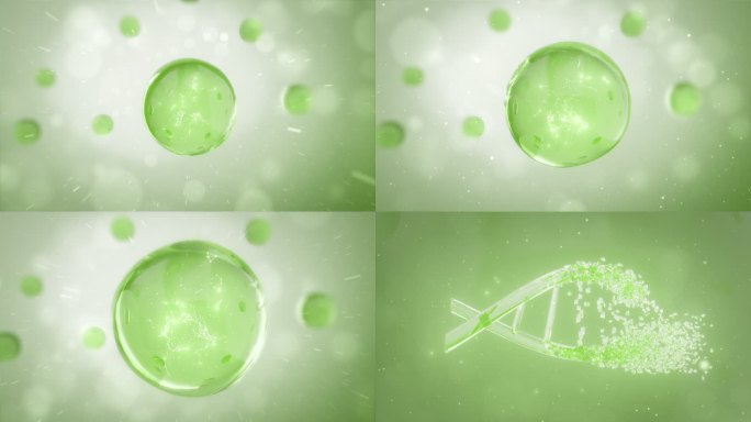绿色DNA细胞修复水珠精华 化妆品医美