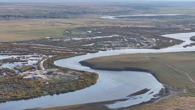 4K-Log-航拍内蒙古海拉尔河