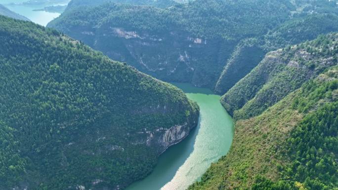 三峡蓄水后的高峡平湖美景