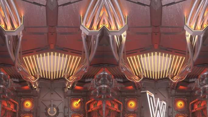 c4d酒吧转场包房预订动态海报