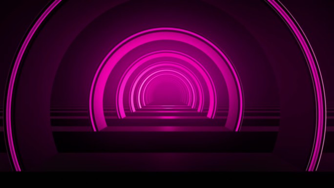 穿越未来粉色隧道(可循环)