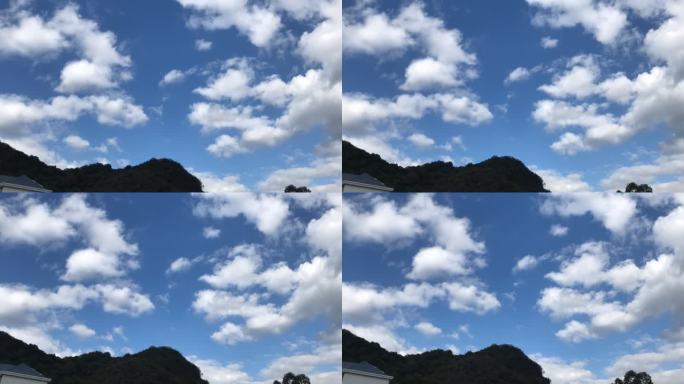 流云 延时摄影 云 天空 蓝天 白云