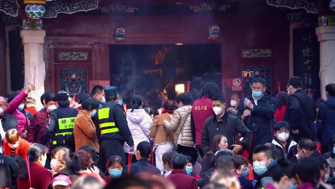 泉州开元寺勤佛日