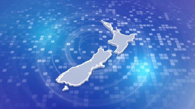 新西兰3D地图介绍