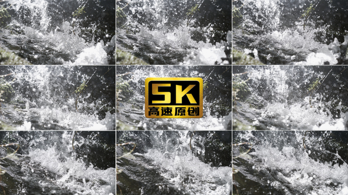5K-水源溪流，溪水瀑布，雨林山水酿酒雨