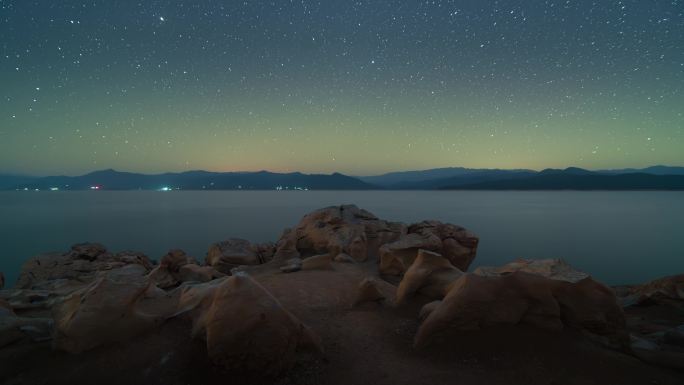 湖南省资兴市东江湖景区星空延时6k24p