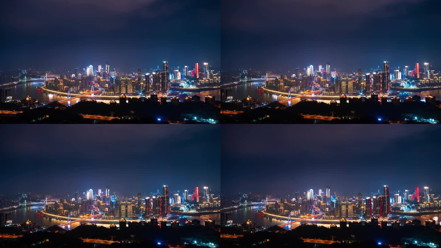 重庆夜景全景