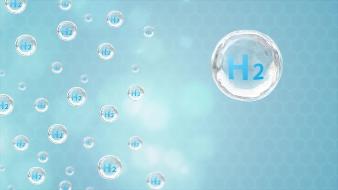 新能源氢元素演示动画