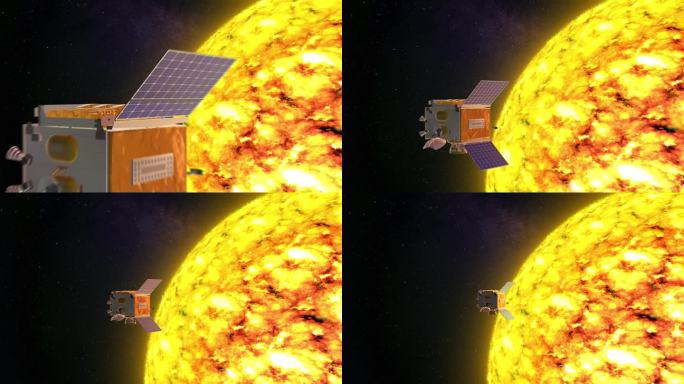 太阳飞船绕太阳运行