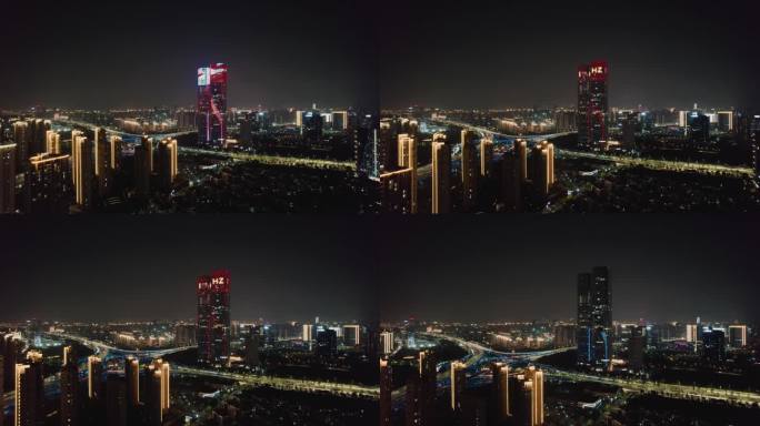 杭州滨江夜景