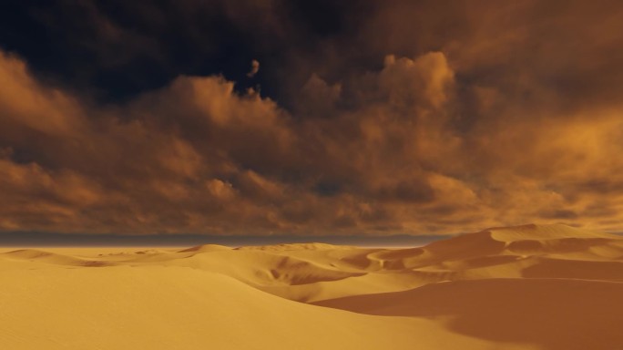 宽屏超宽屏沙漠荒漠大漠沙丘穿梭地形地貌
