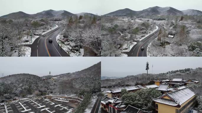 一号公路雪景