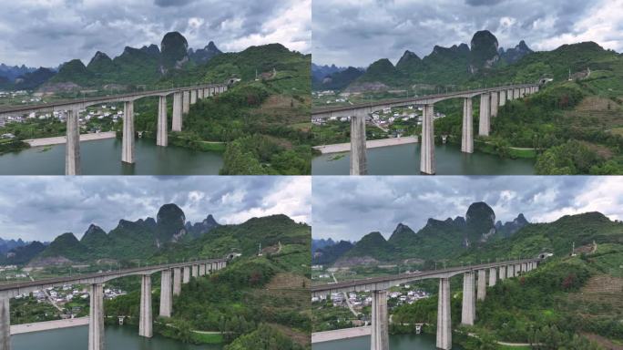 桂林阳朔高铁桥