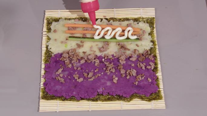 土豆紫薯寿司