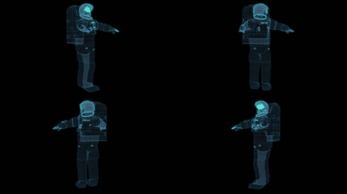 宇航员航天员探索太空人登月太空人登陆月球