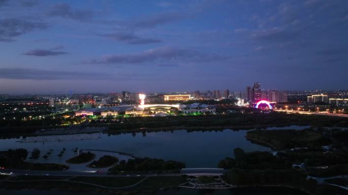 石家庄国际博览中心夜景