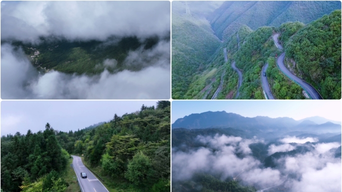 高山云海盘山公路-最美惊险越野山顶公路