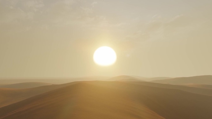 宽屏超宽屏沙漠大漠荒漠穿梭大气壮观风光