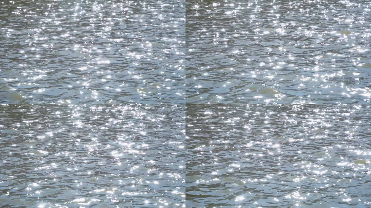 波光粼粼水面波纹流动背景