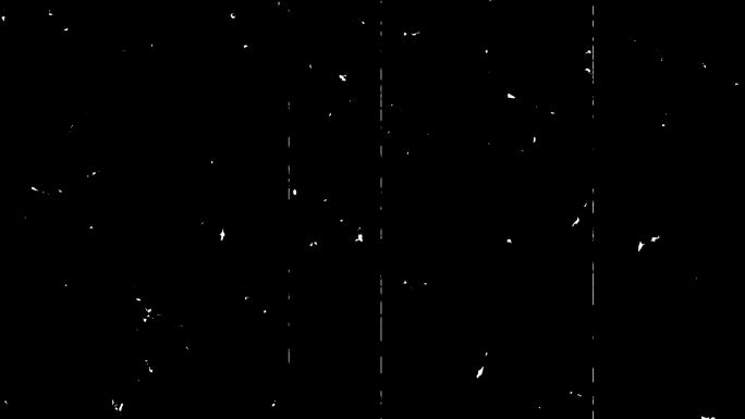 4K旧电影噪点通道视频-循环1白色