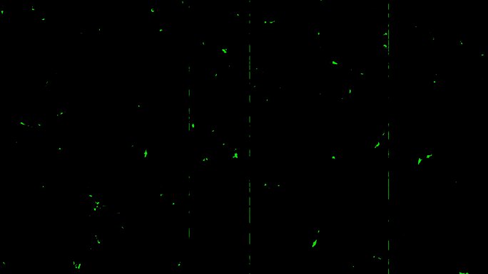 4K旧电影噪点通道视频-循环1绿色