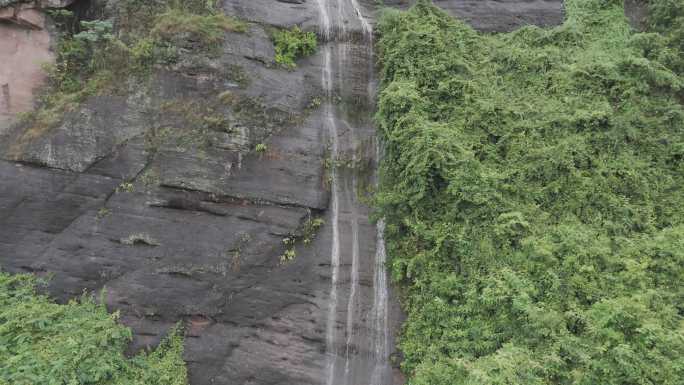 流泉飞瀑溶洞瀑布悬崖峭壁山泉水飞流直下