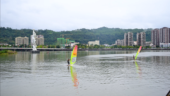 四川雅安青衣江四川青少年帆船锦标赛