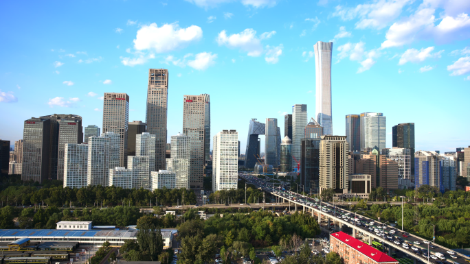 北京cbd高楼·延时