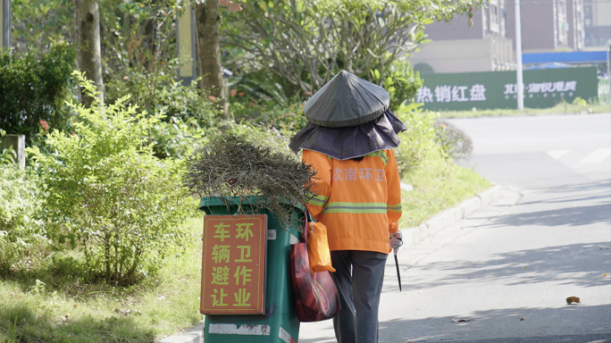 环卫工人-卫生城市